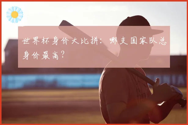 世界杯身价大比拼：哪支国家队总身价最高？