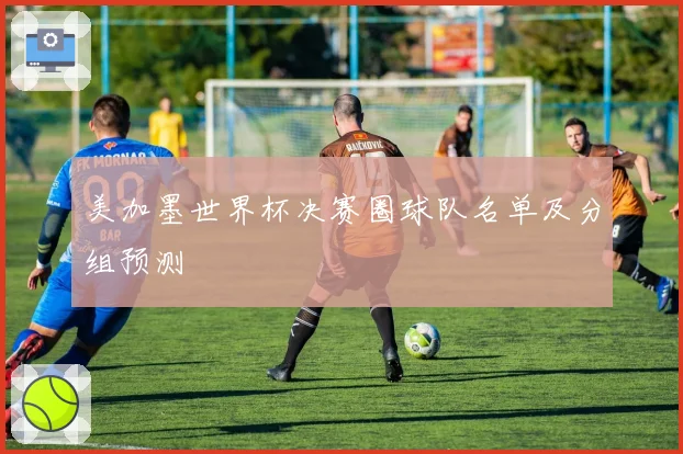 美加墨世界杯决赛圈球队名单及分组预测